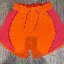 Pink and Orange Jordan Sport Short