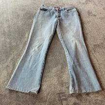 Vintage Blue Flare Eunina American Style Jeans ( 7‎ )