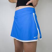 Dri Fit Blue and White Skort - Nike Tennis Skirt - Nike Golf Skirt