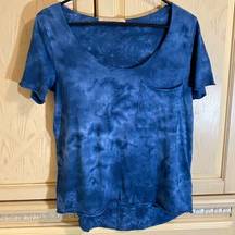 Big Star Tide Dye High Low T-shirt