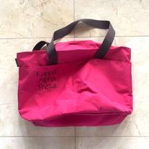 Kappa Alpha Theta Milano Series Tote Bag Pink/Brwn