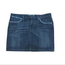 Paper Denim & Cloth Womens Dark Blue Denim Whiskers Jean Shorts Size 32