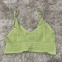 Mesh crop top