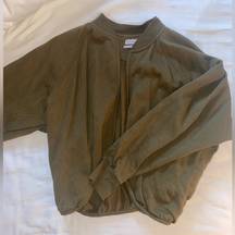 Urban Outfitters  Olive Bomber Jacket