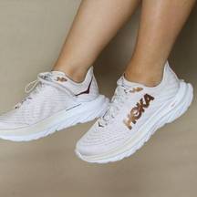 Hoka Mach 5 Running Shoes White Copper