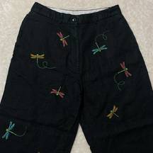 🌸(3/$20) Fairycore vintage dragonfly trousers