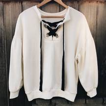 Boutique crew neck sweater