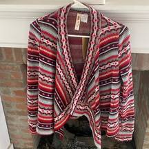 Allie Moon Anthropologie Multicolor NWT Sweater Cardigan size small