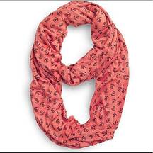 SPERRY | Coral Anchor Infinity Scarf