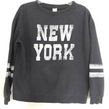 Blink NEW YORK Black Sweatshirt, Sz SMALL