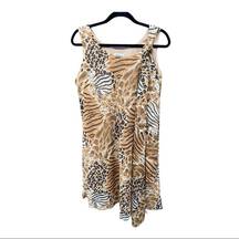 Vintage Dress Savvy Animal Print Dress