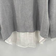 ADRIENNE VITTADINI Sweater Size Extra Large NWT Dress Shirt Set Attached Office