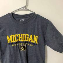 University of Michigan Embroidered Tshirt