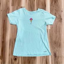 Life is Good Chill Short Sleeve Graphic Tee Women’s Small