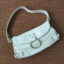 Vintage y2k faux leather small shoulder bag