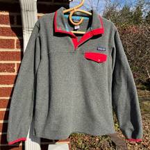 Patagonia  Gray Re-Tool Snap T Pullover Women's Medium