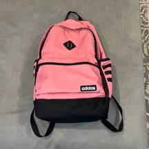 Adidas  Black and Pink Bookbag/ Backpack