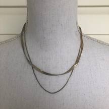 Gold Chain Layer Necklace