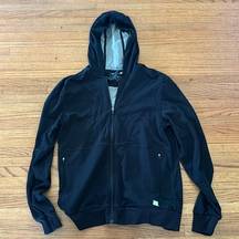 Lambs Black Zip Up Hoodie