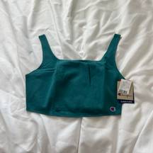 Champion  Turquoise Cropped Tank Top