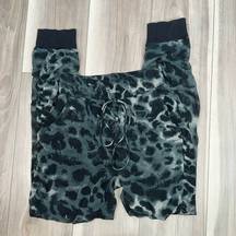 Religion animal print joggers size small