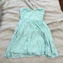 Wet Seal Aquamarine Mini Dress