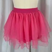 Pink Tulle Skirt Size Adult XL