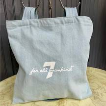 7 For All Mankind Canvas Tote Bag