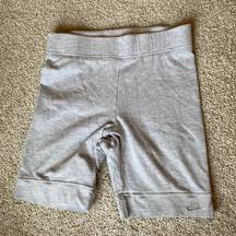 Nike  Size Large Gray Biker Shorts