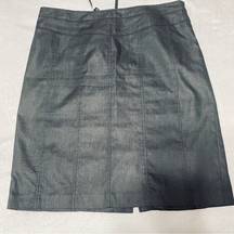 Skirt size 14 dark blue or black style denim