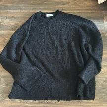 Set Oversize Black Sweater