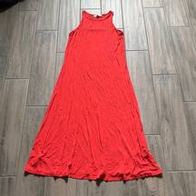 Loft  coral dress