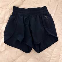 Lululemon  Navy Blue Tracker Short 4” Size: 2