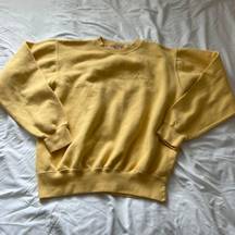 Brandy Melville  Embroidered Honey Crewneck