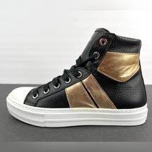 AMIRI Sunset High Top Women Leather Ace Fashion Logo Sneakers Size EU 36