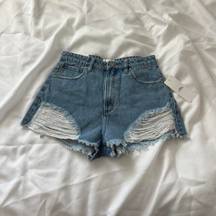 ABrand Salty Blue Jean Shorts