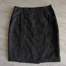 The Limited  Collection Skirt Womens 0 Black White Mini Career