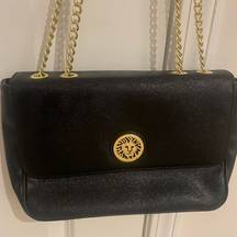 Anne Klein  ELEGANT BLACK SHOULDER BAG, EXCEL. COND.