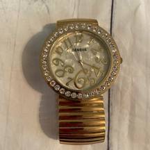 Women’s watch gold , large head