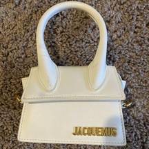 le chiquito bag white leather authentic