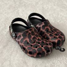 Crocs (NWT)  Classic Animal Remix Clogs in Black Multi Animal, Size: 7