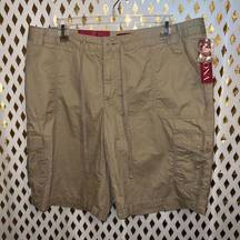 NWT Merona Bermuda shorts khaki tan cargo shorts size 14