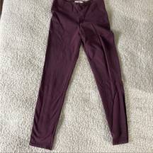 Nation LTD women's purple skinny leg pants