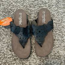 NWT natural soul sandals