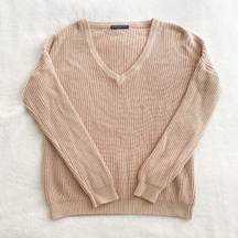 Brandy Melville Light Pink Lance Sweater