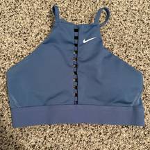 high neck sports bra