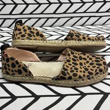 TOMS x Claire V. Leopard Print Size 7.5