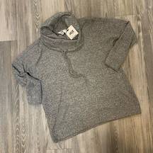 NWT JACK by BB DAKOTA grey cowel neck pullover size XS