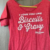 Indigo Blue Biscuits And Gravy Graphic Tee