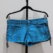 Tripp NYC Tie Dye lace up shorts Sz 7 / 28